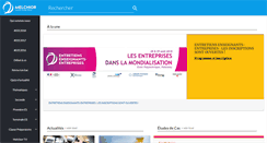 Desktop Screenshot of melchior.fr
